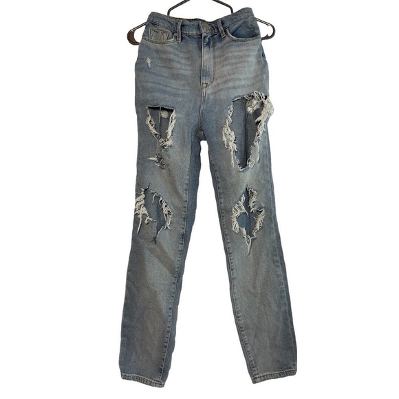 BDG Distressed Mom High Rise Jean size 24 - Picture 6 of 7